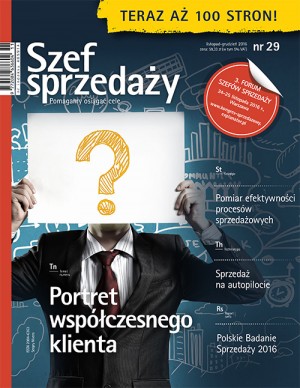 Szef Sprzedaży 29/2016 - Portret współczesnego klienta