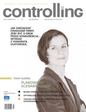 Finanse i Controlling Wydanie 34/2014 - Planowanie scenariuszowe Finanse i Controlling Wydanie 34/2014 - Planowanie scenariuszowe