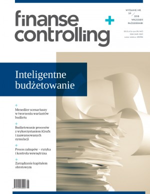 Finanse i Controlling Wydanie 59/2018 - Inteligentne budżetowanie Finanse i Controlling Wydanie 59/2018 - Inteligentne budżetowanie