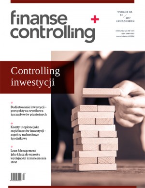 Finanse i Controlling Wydanie 52/2017 - Controlling w inwestycjach