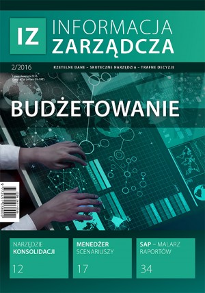 Informacja Zarządcza Wydanie 2/2016 - Budżetowanie Informacja Zarządcza Wydanie 2/2016 - Budżetowanie