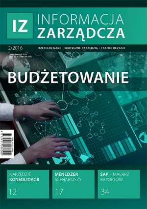 Informacja Zarządcza Wydanie 2/2016 - Budżetowanie