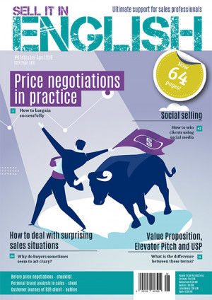 Sell it in English Wydanie 6/2019 - Price negotiations in practice
