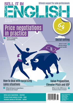 Sell it in English Wydanie 6/2019 - Price negotiations in practice Sell it in English Wydanie 6/2019 - Price negotiations in practice