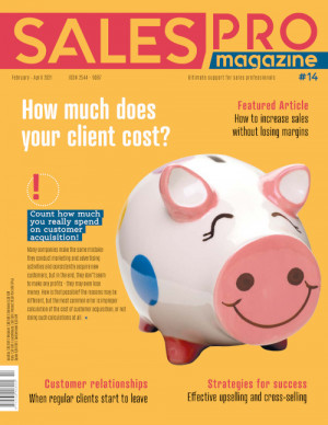 Sell it in English Wydanie 14/2021 - How much does your client cost? Sell it in English Wydanie 14/2021 - How much does your client cost?