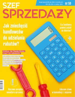 Szef Sprzedaży 59/2021 - Jak zniechęcić handlowców do udzielania rabatów?